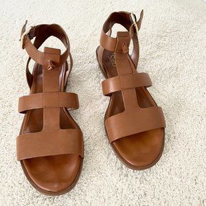 LAST CHANCE - Franco Sarto Sandal in Tan Leather